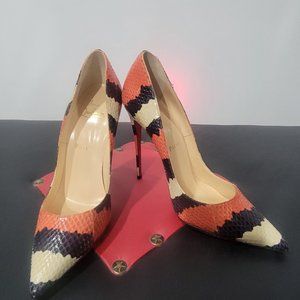 Christian Louboutin Snakeskin Pumps